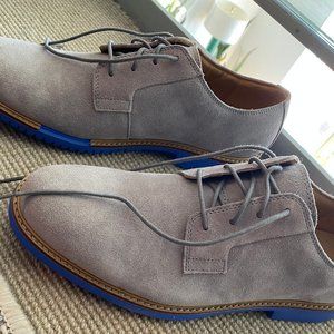 Cole Haan Grey Suede Oxford